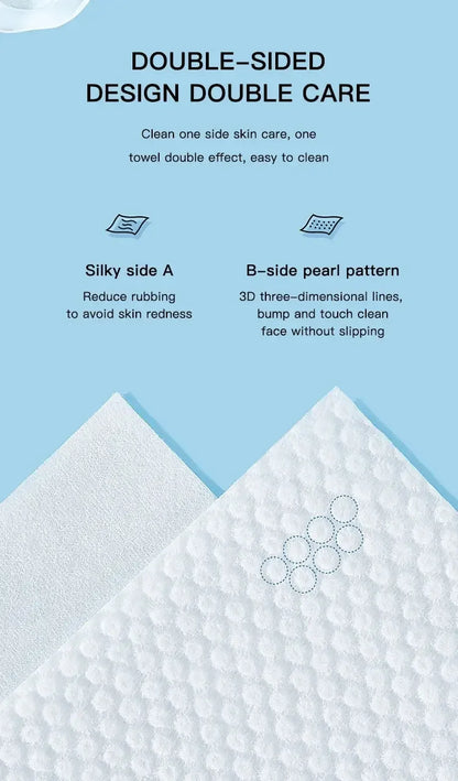 Serenya Pure Towels — Disposable Facial Cleansing Sheets