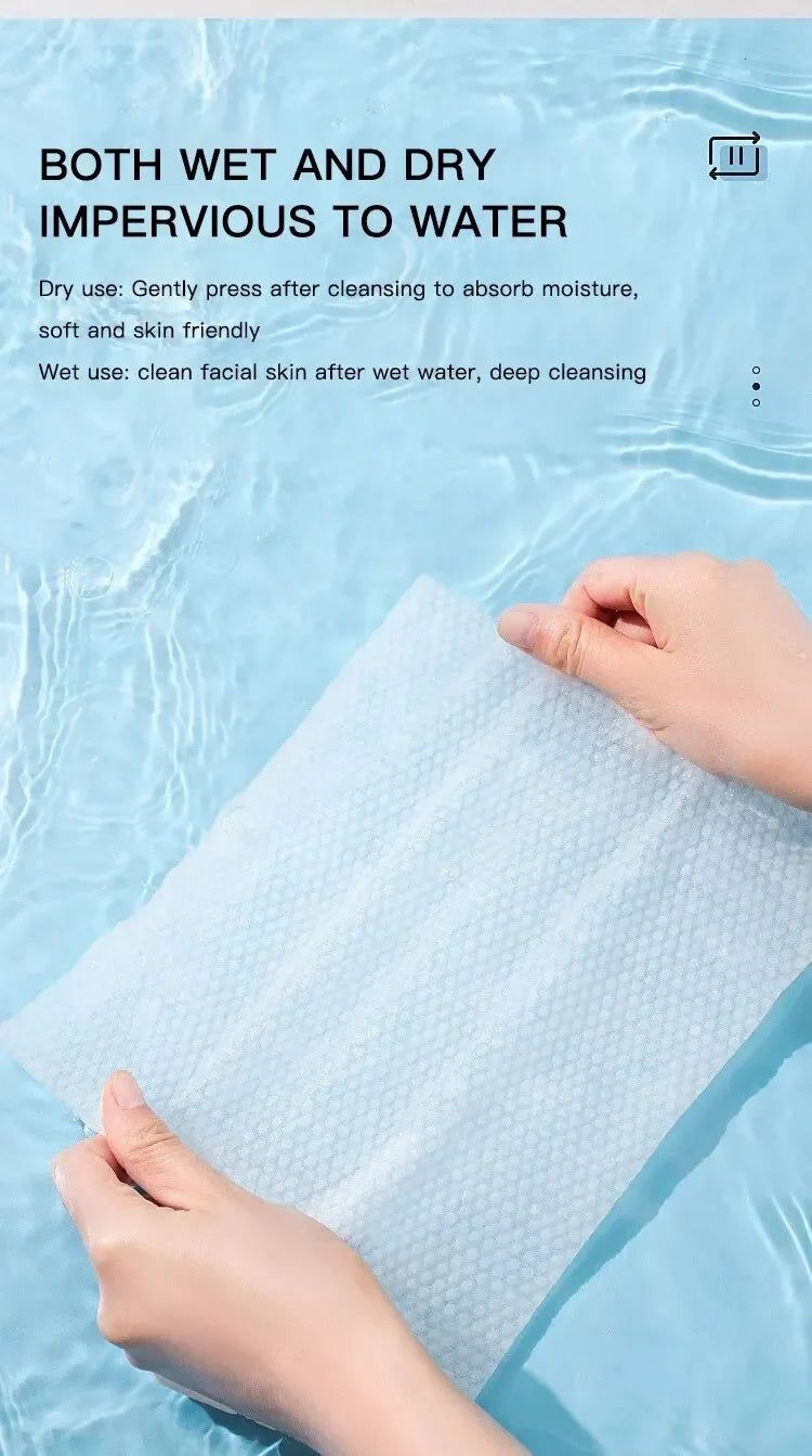 Serenya Pure Towels — Disposable Facial Cleansing Sheets