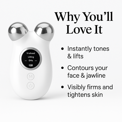 Serenya Microcurrent Lift — Real Skin Renewal in Just 5 Minutes a Day.